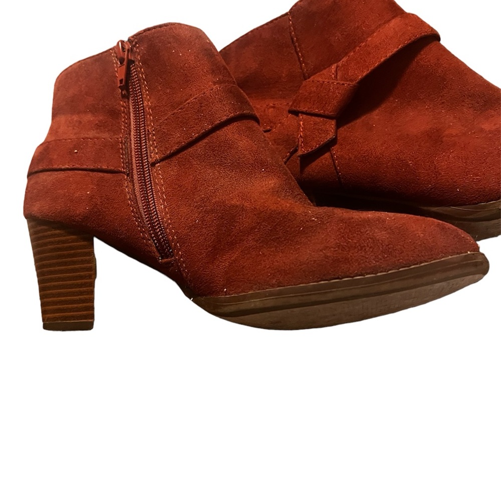 Ladies Faux Suede Booties